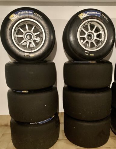 13in OZ Racing Magnesium RIMS + Tires