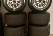 13in OZ Racing Magnesium RIMS + Tires