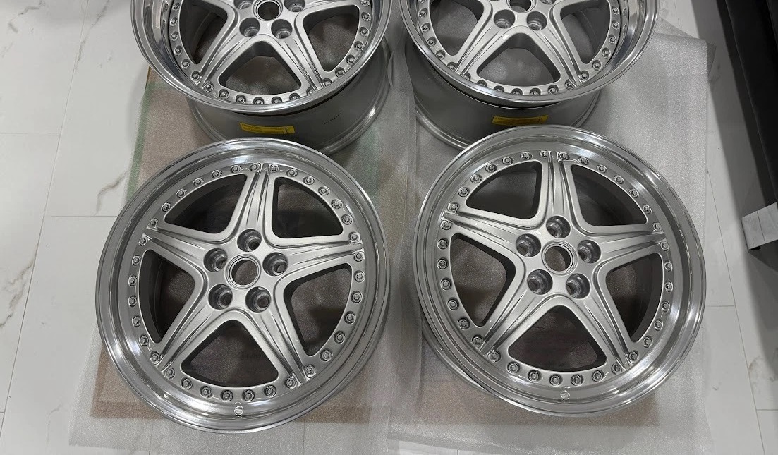 OEM 18″ Ferrari 550 Barchetta 575 Speedline Wheels Rims New Old Stock Near Mint!