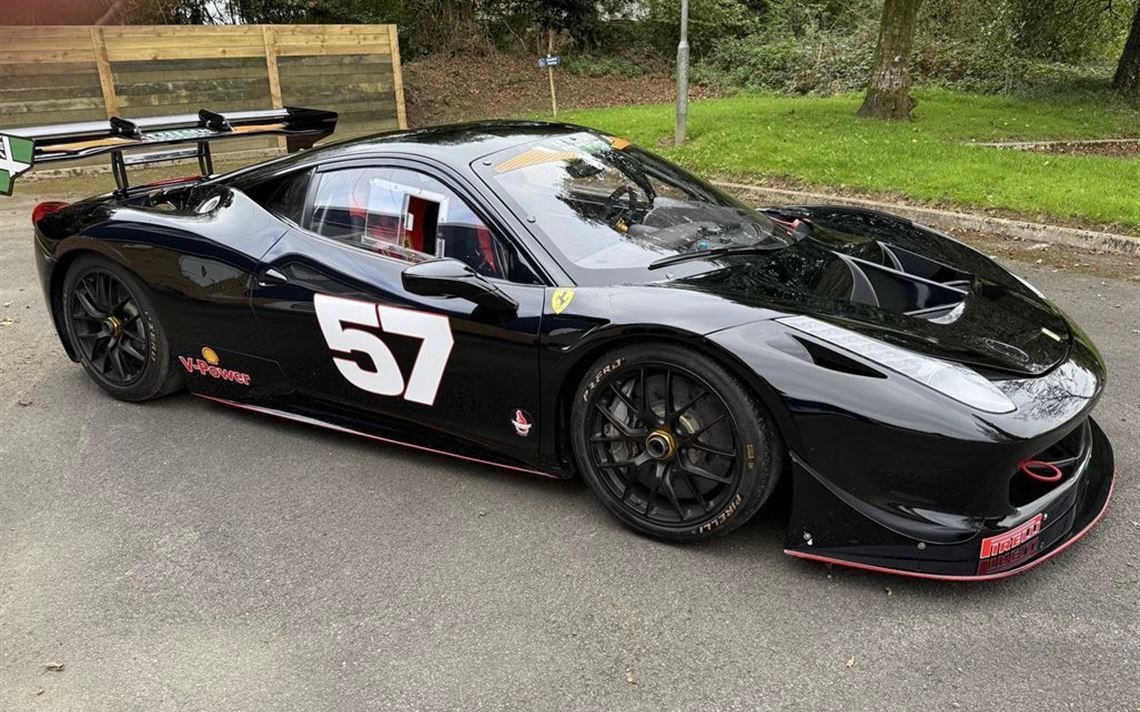 Ferrari 458 Challenge evo track-day car
