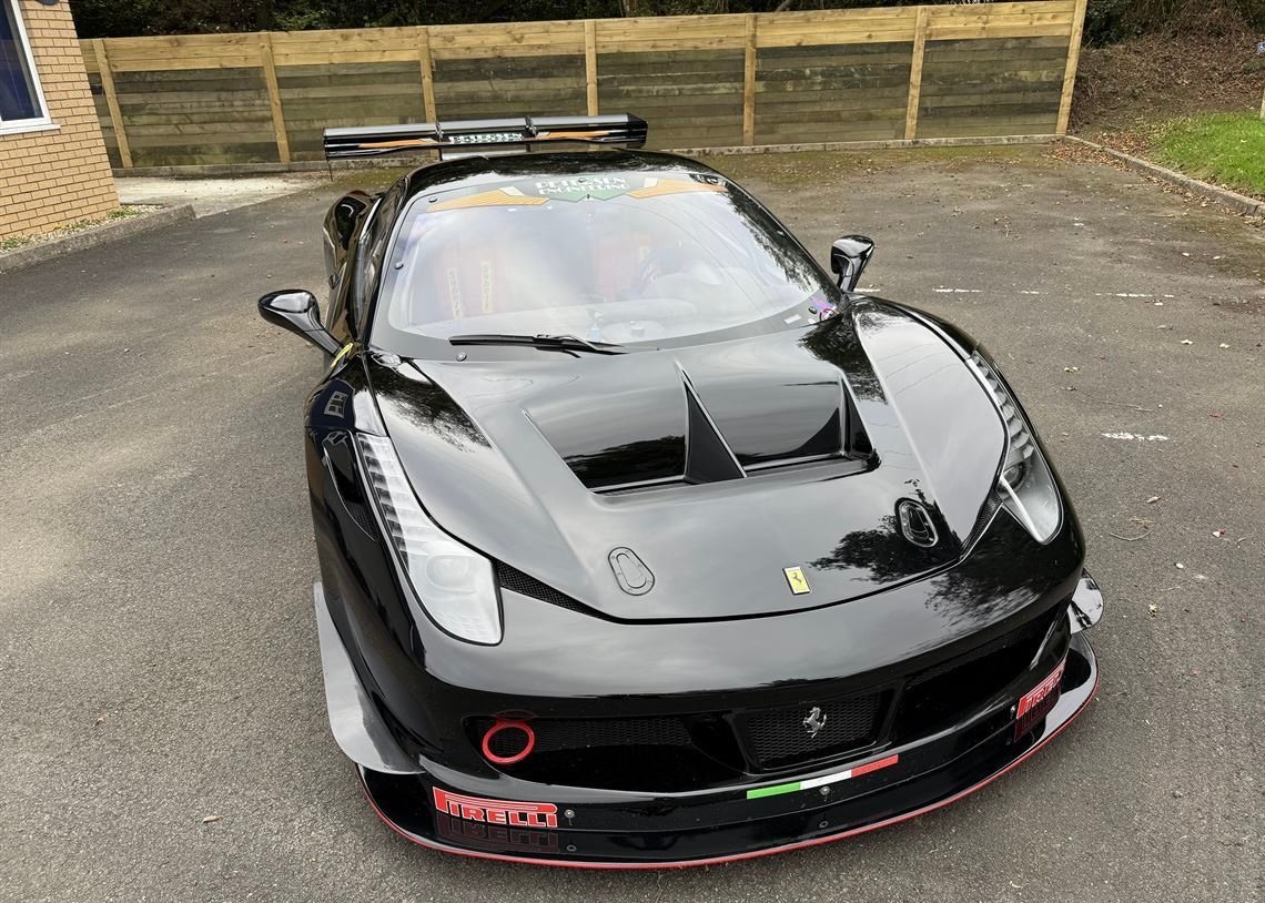 Ferrari 458 Challenge evo track-day car
