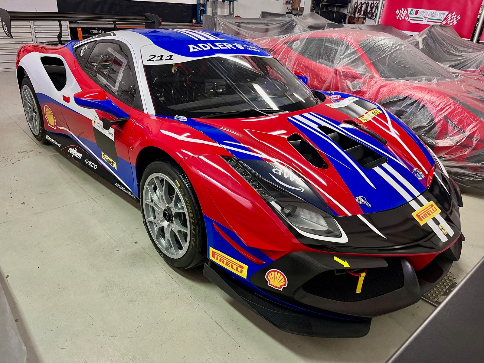 Ferrari 488 Challenge EVO 6950km 2022