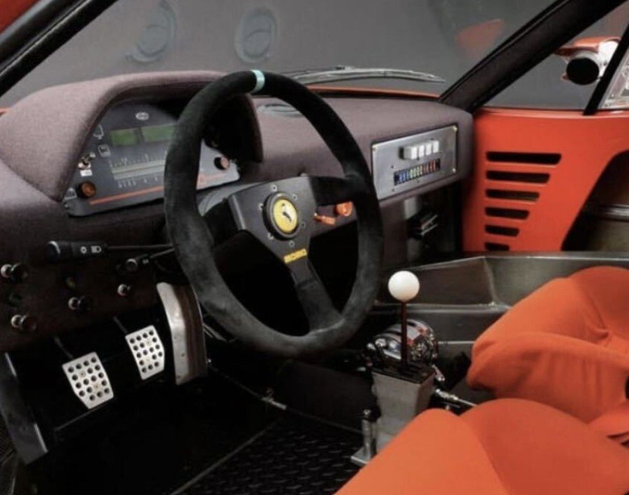Ferrari F40 LM Steering Wheel MOMO Handle