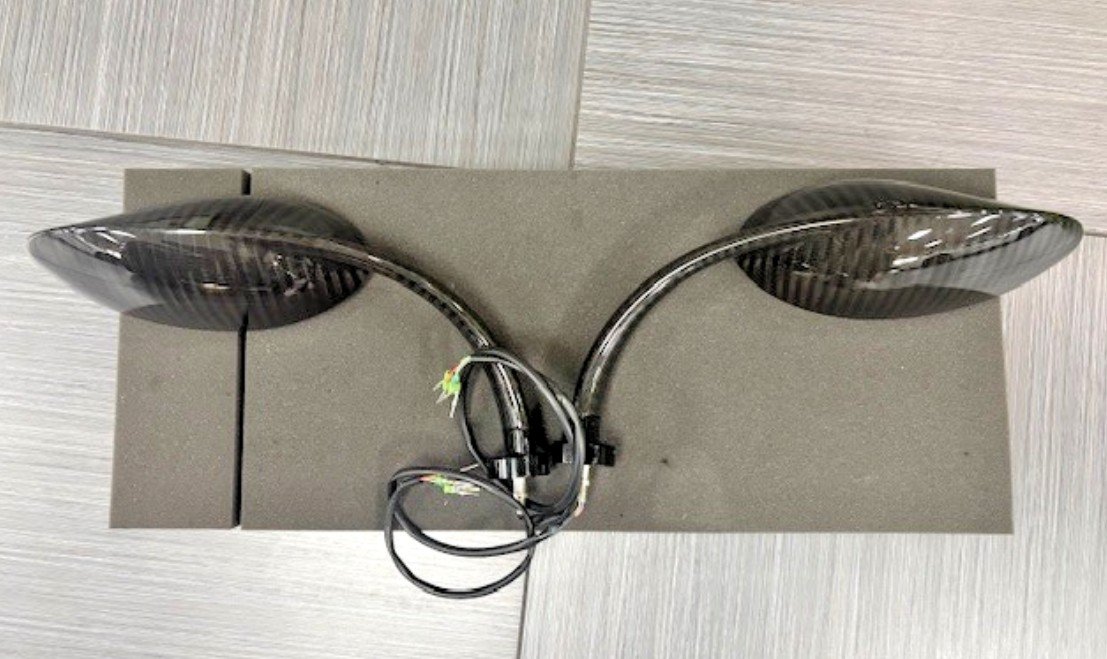 Pagani Huayra Fiber Side Mirrors
