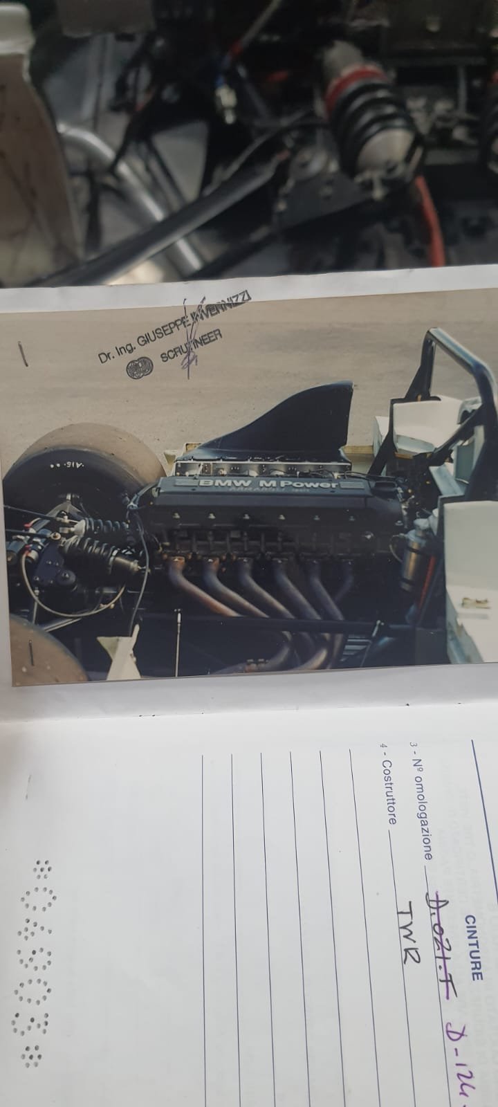 PROTOTIPO SIGHINOLFI P1 CN BMW 3000CC 380CV 1998′