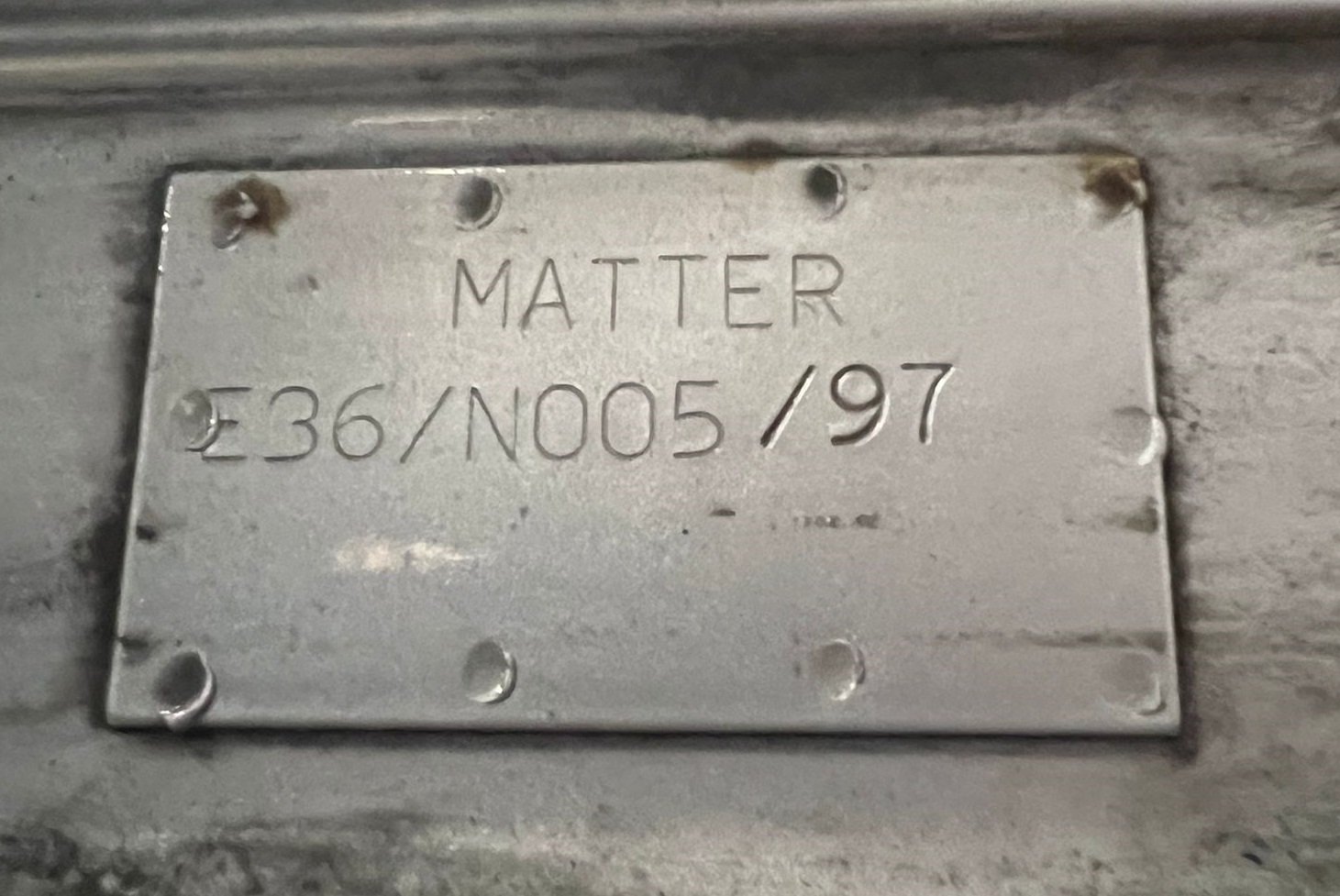 BMW M3 E36 3200CC GR.N MATTER Full Rebuild km0