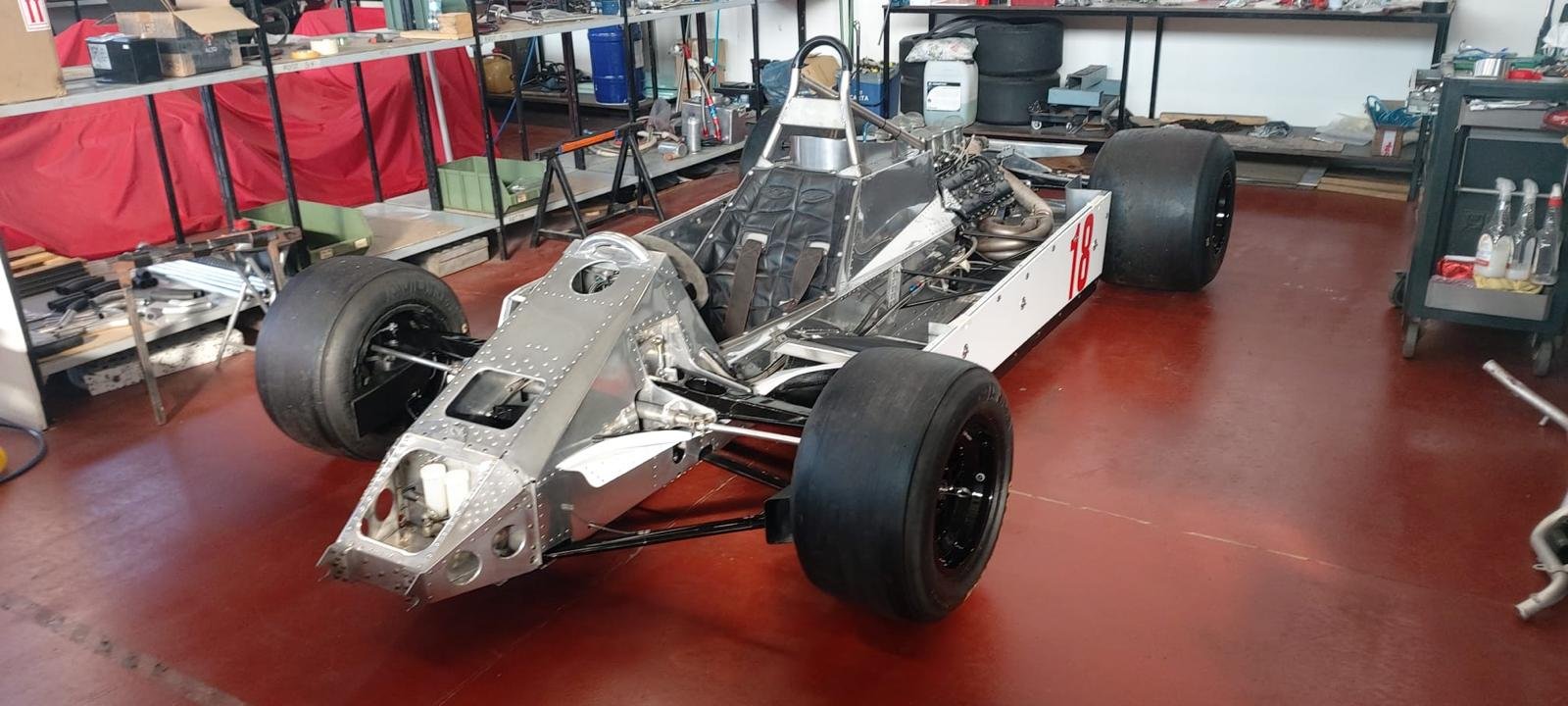 FORMULA 1 SHADOW DN12 COSWORTH DFV EX DAVID KENNEDY CON HTP FIA