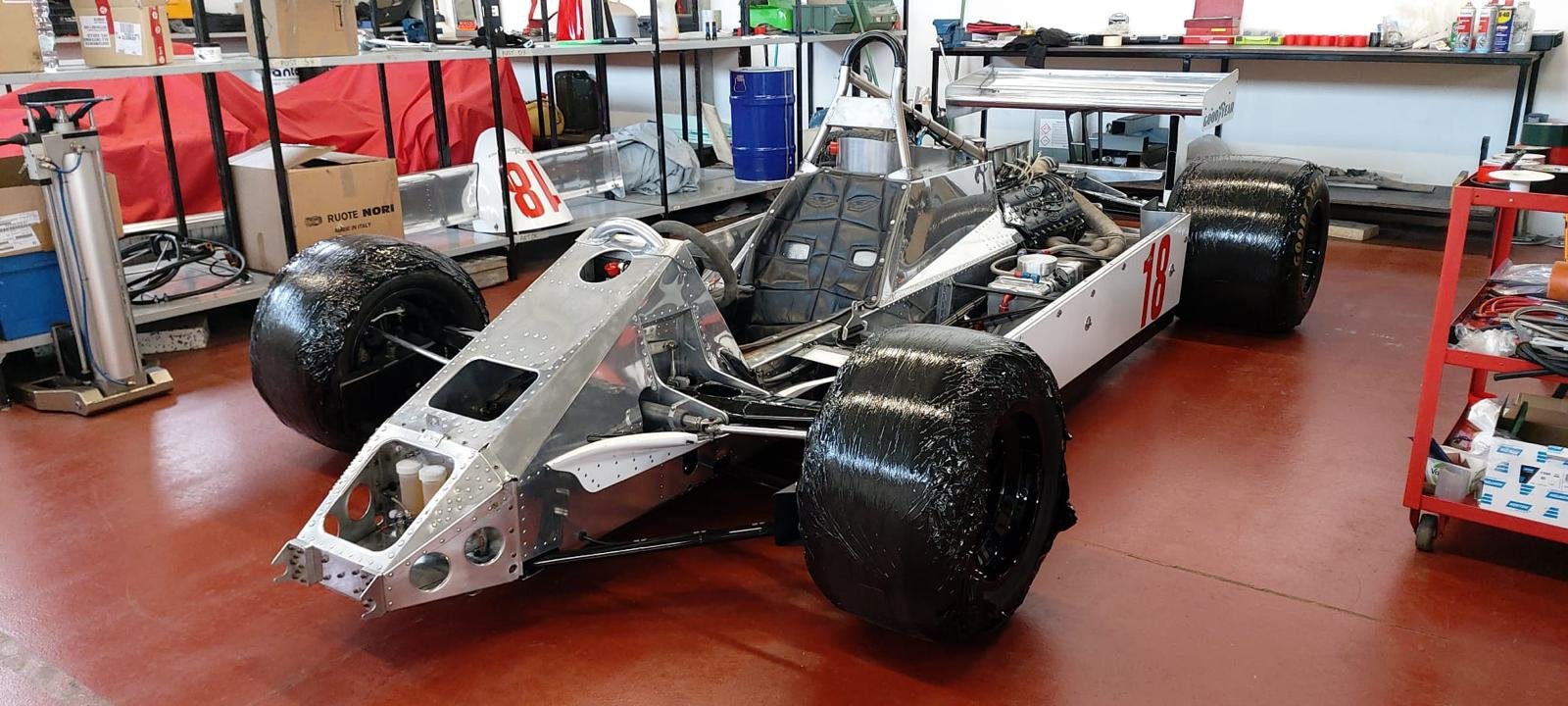 FORMULA 1 SHADOW DN12 COSWORTH DFV EX DAVID KENNEDY CON HTP FIA