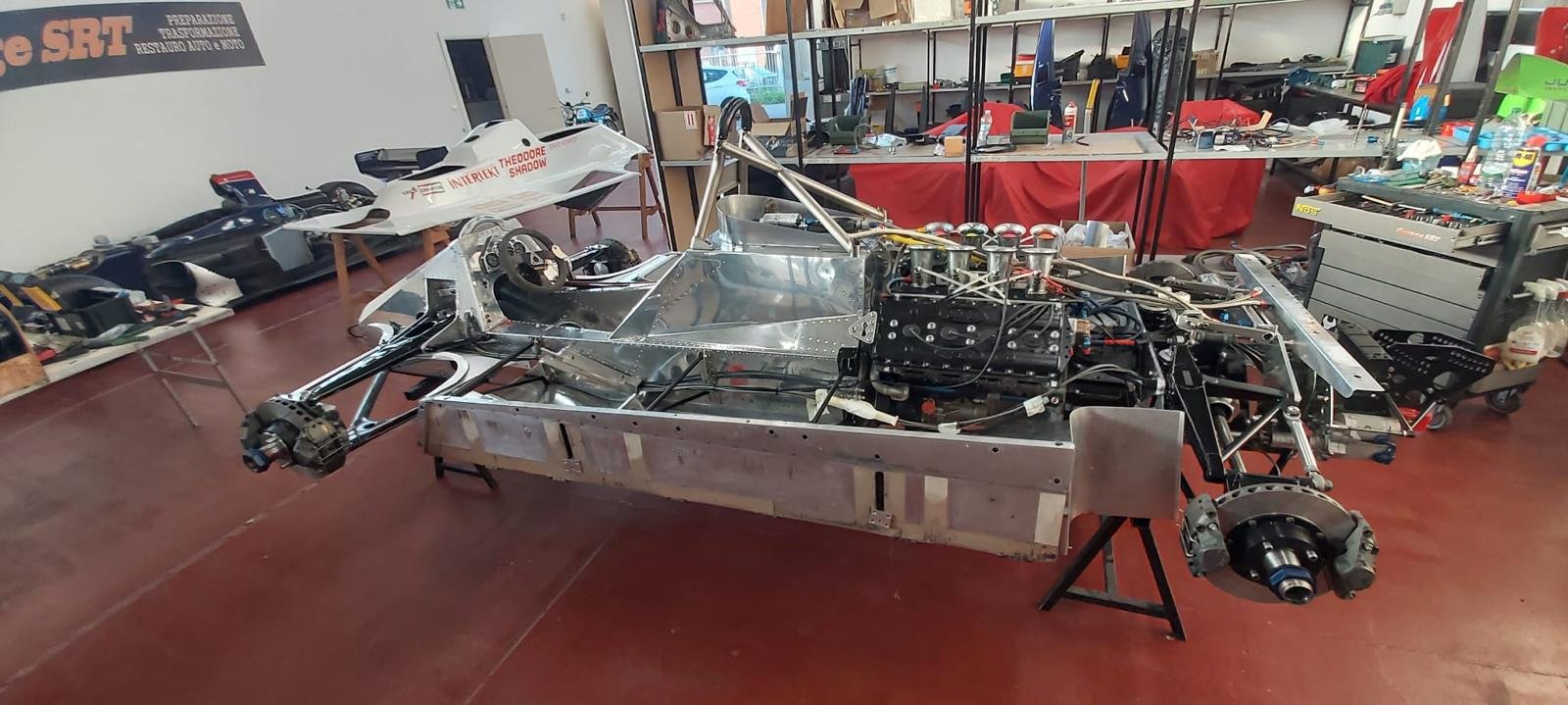 FORMULA 1 SHADOW DN12 COSWORTH DFV EX DAVID KENNEDY CON HTP FIA