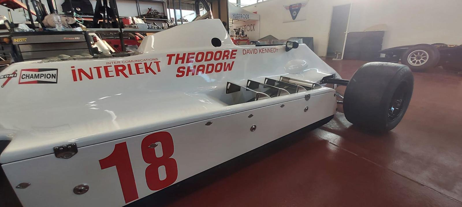 FORMULA 1 SHADOW DN12 COSWORTH DFV EX DAVID KENNEDY CON HTP FIA