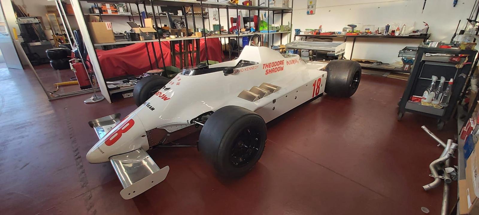 FORMULA 1 SHADOW DN12 COSWORTH DFV EX DAVID KENNEDY CON HTP FIA