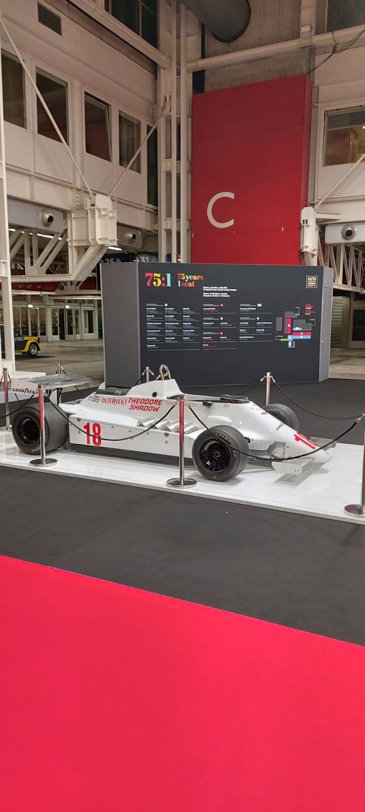 FORMULA 1 SHADOW DN12 COSWORTH DFV EX DAVID KENNEDY CON HTP FIA