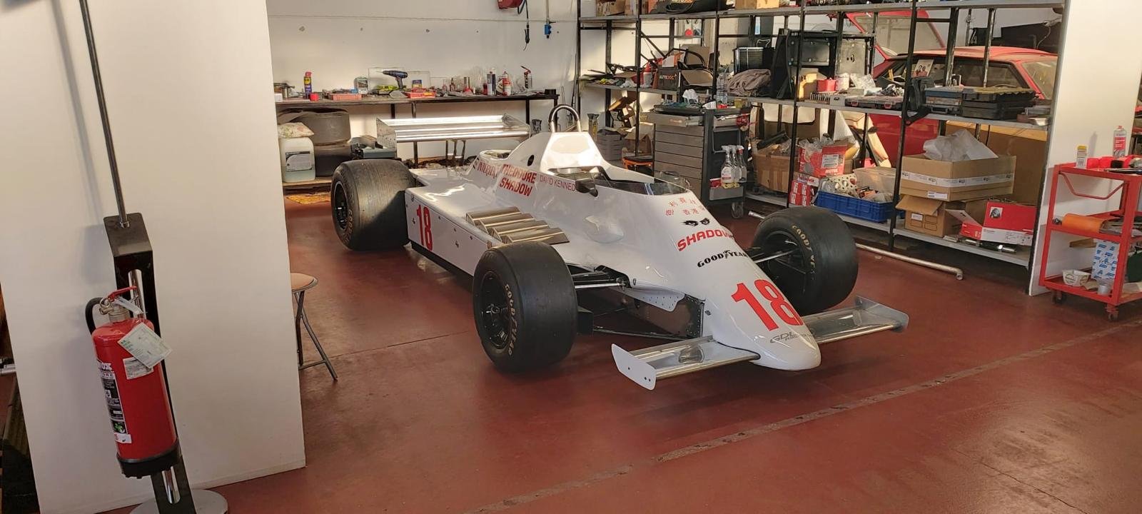 FORMULA 1 SHADOW DN12 COSWORTH DFV EX DAVID KENNEDY CON HTP FIA