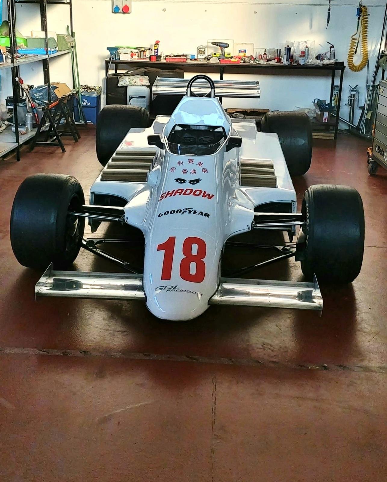 FORMULA 1 SHADOW DN12 COSWORTH DFV EX DAVID KENNEDY CON HTP FIA