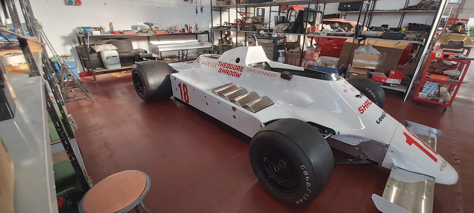 FORMULA 1 SHADOW DN12 COSWORTH DFV EX DAVID KENNEDY CON HTP FIA
