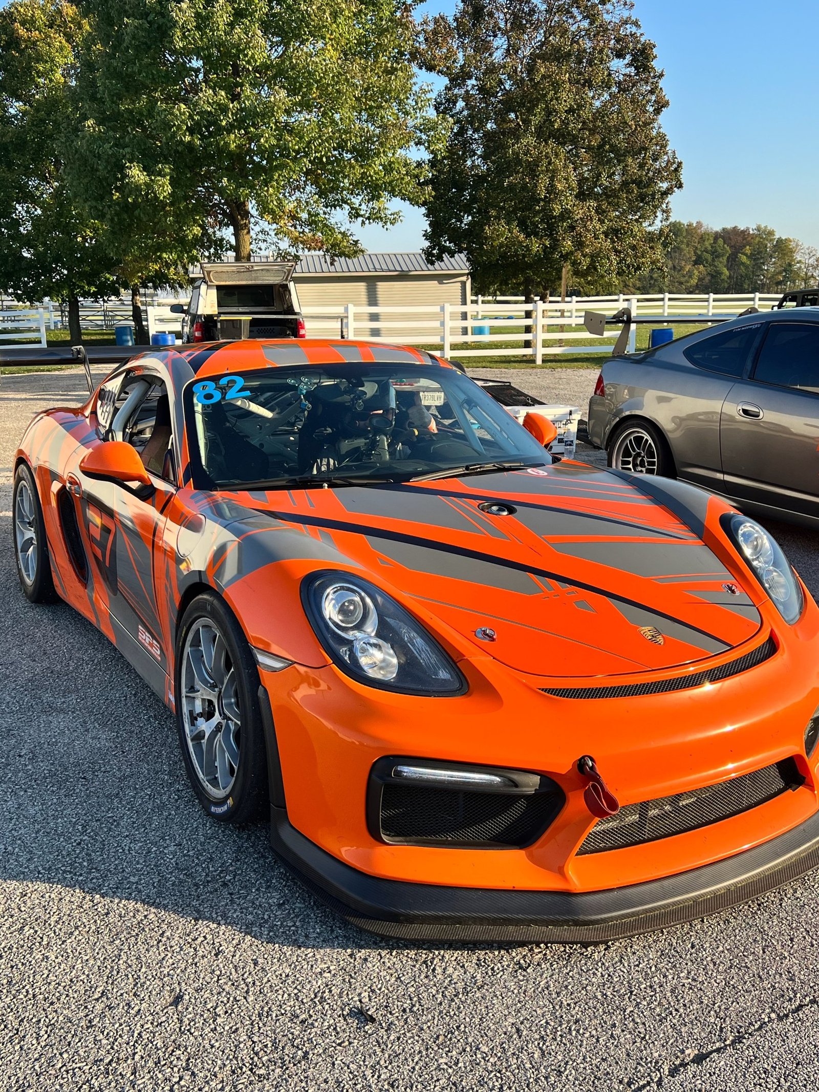 2016 Porsche Cayman GT4 Clubsport Competition (981) PDK – Orange